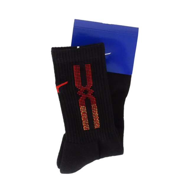 Mizuno Socks [32TX100896 男襪 中筒襪 運動 休閒 厚底 排球 台灣製 25-27cm 黑紅