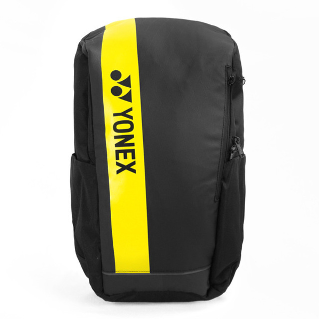 Yonex TEAM BAGPACK S [BA42312NEX824 羽網拍袋 後背包 減壓背帶 黑黃