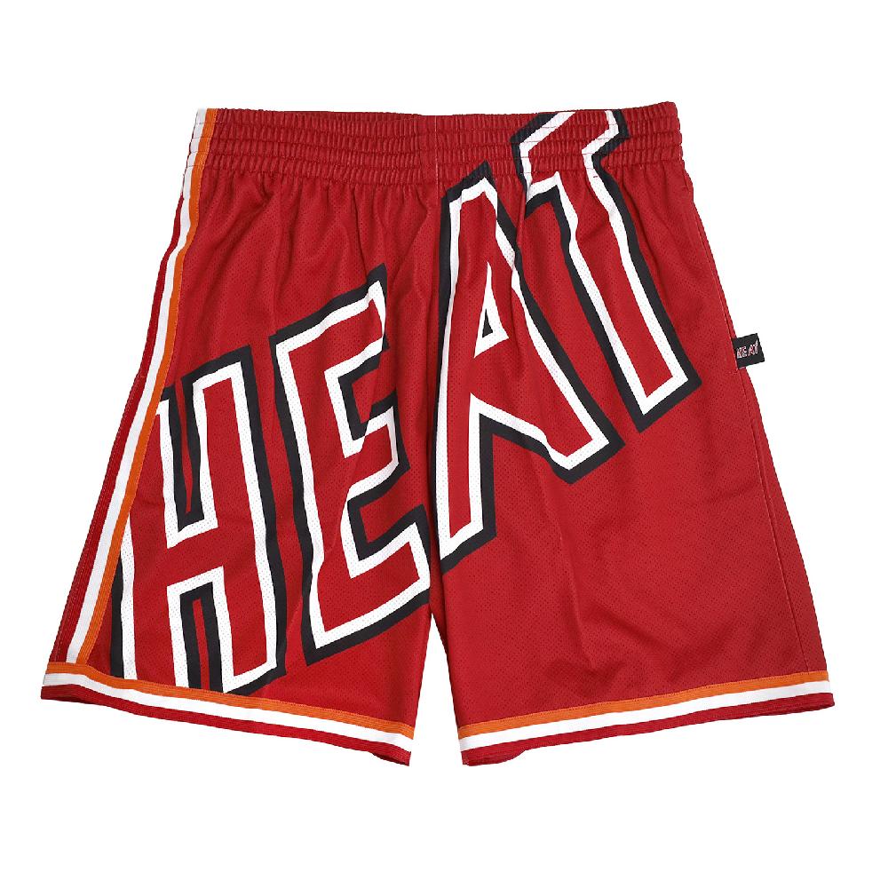 Mitchell & Ness 球褲 NBA Miami Heat Big Face 邁阿密 熱火 MN21ASH01MH