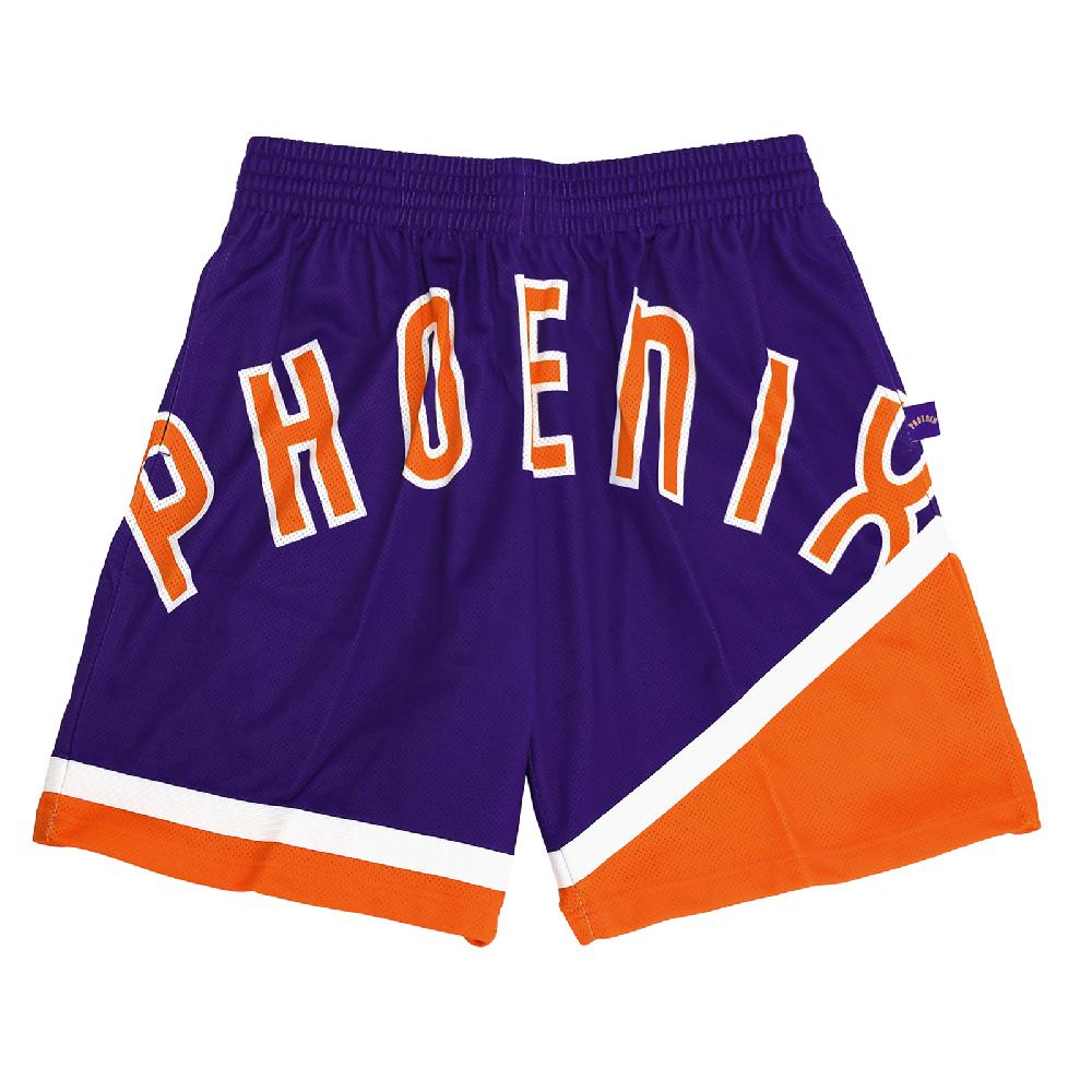 Mitchell & Ness 短褲 NBA Big Face Shorts 男款 深紫藍 橘 鳳凰城太陽 褲子 MN21ASH01PS