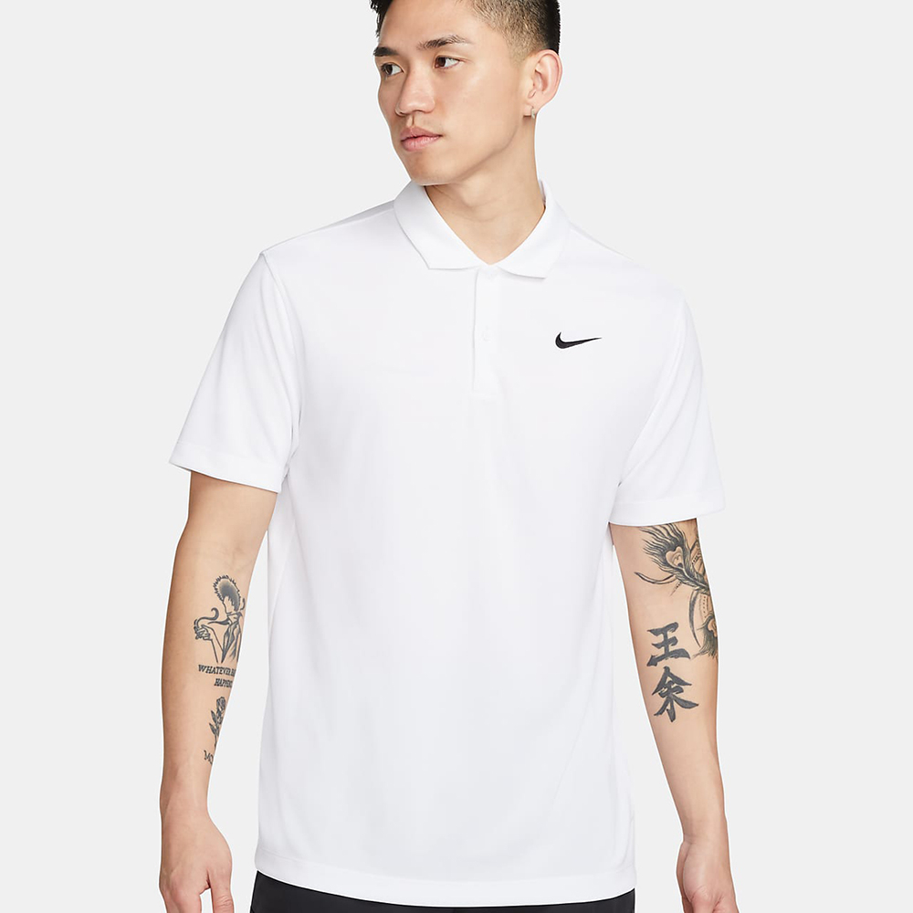 【NIKE】AS M NKCT DF POLO SOLID 短袖POLO 男 白色-DH0858100