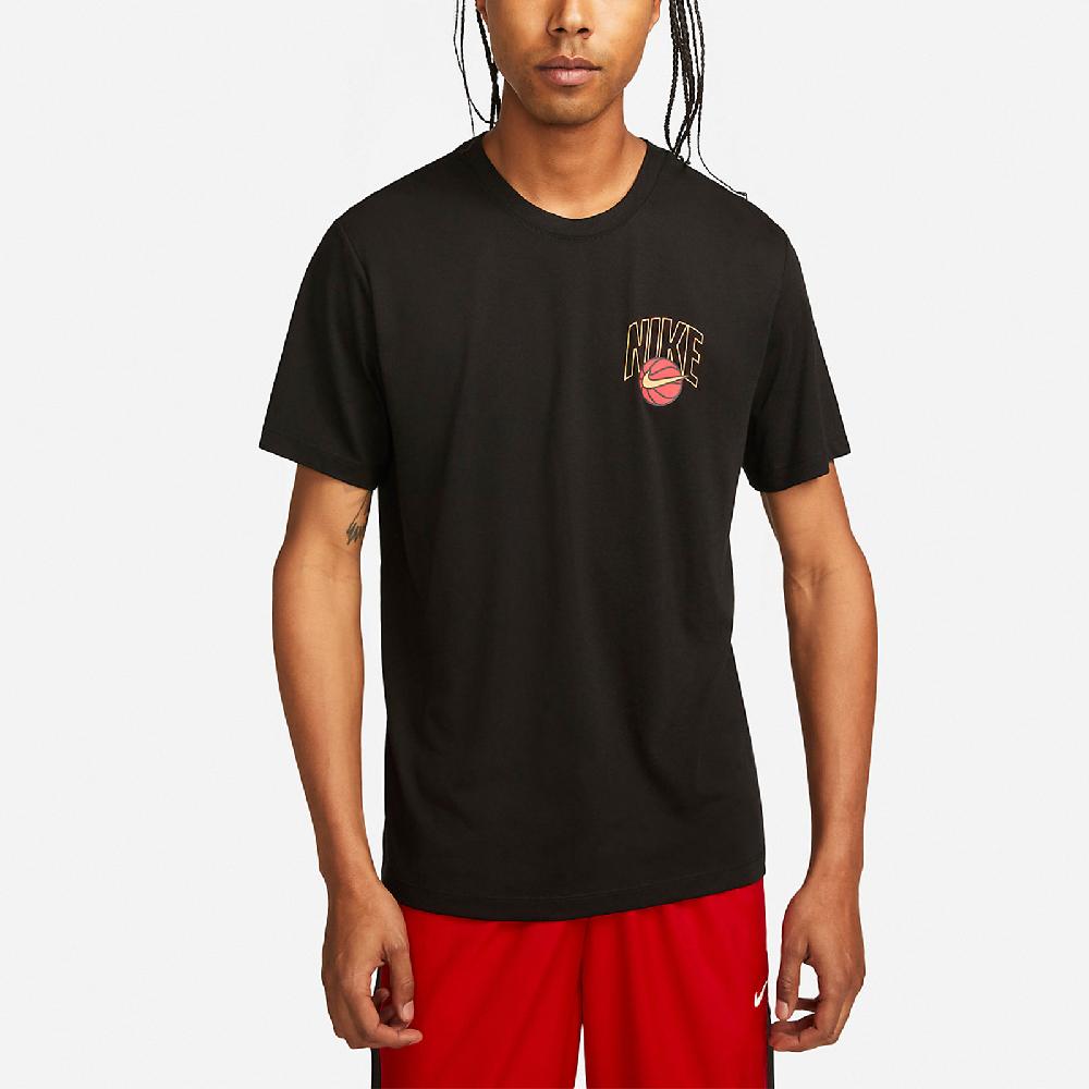 Nike 耐吉 短袖 Dri-FIT Basketball 男款 黑 吸濕排汗 背大LOGO 短T FJ2347-010