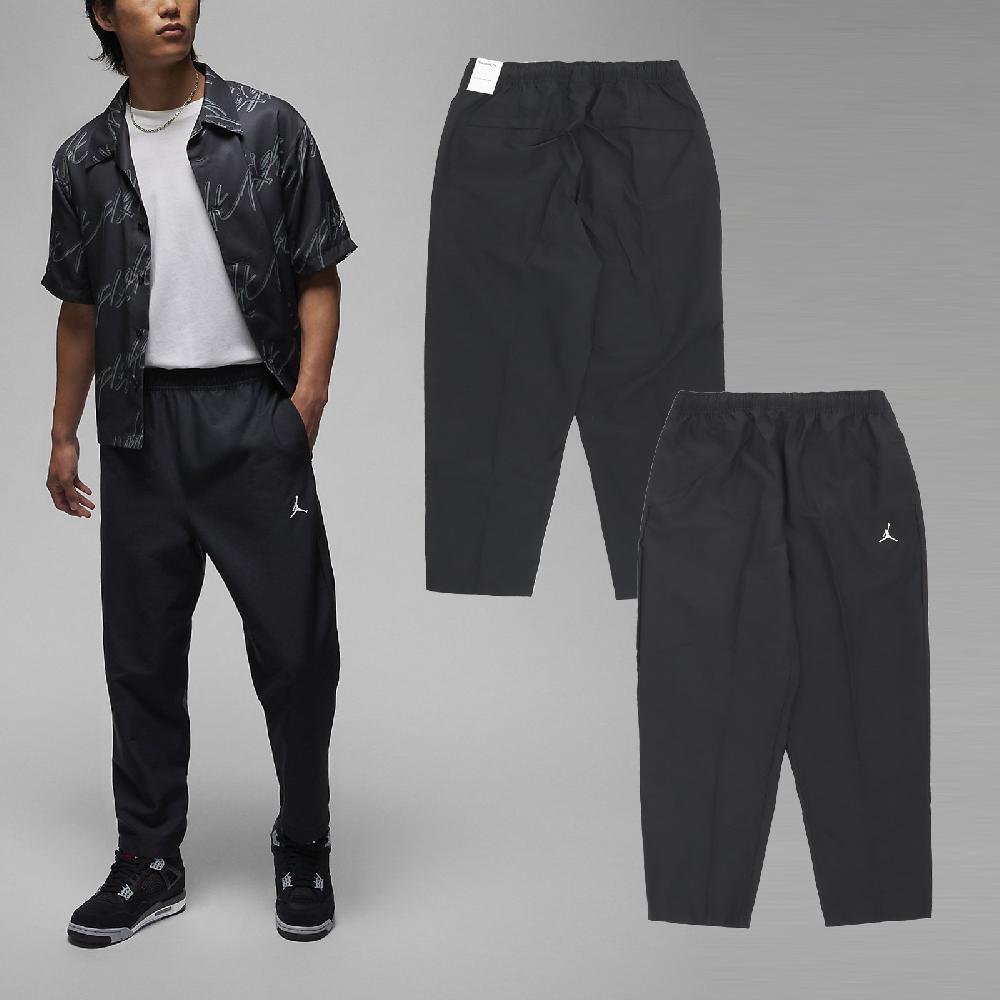 Nike 耐吉 長褲 Jordan Essentials 男款 黑 褲子 喬丹 飛人 梭織 直筒褲 FB7326-010