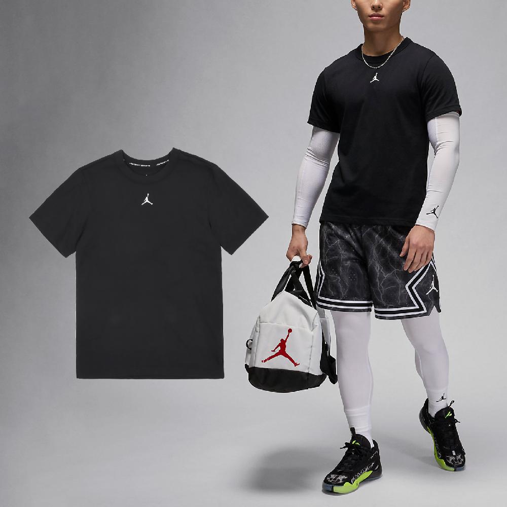 Nike 耐吉 短袖 Jordan Sport 男款 黑 白 速乾 喬丹 運動 短T FN5830-010