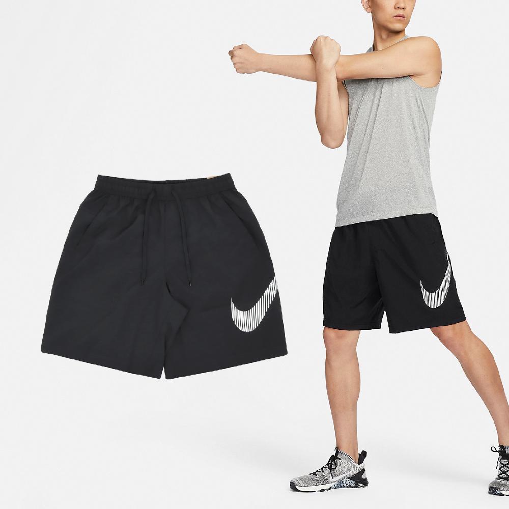 Nike 耐吉 短褲 Form Dri-FIT Shorts 男款 黑 白 速乾 抽繩 運動褲 HJ3957-010