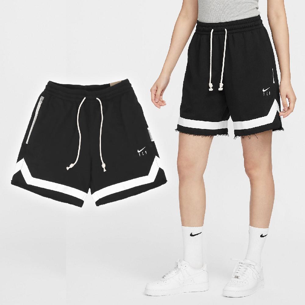 Nike 耐吉 短褲 Swoosh Fly Shorts 女款 黑 白 速乾 寬鬆 運動褲 FN0149-010