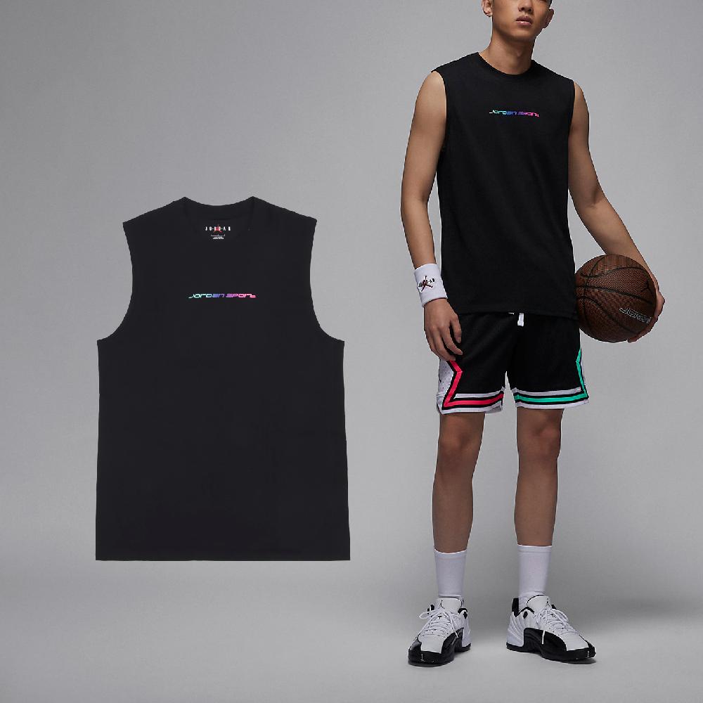 Nike 耐吉 背心 Jordan Top 男款 黑 速乾 無袖上衣 運動 籃球 HF6590-010