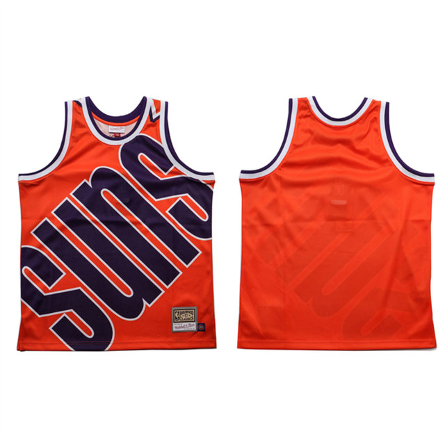 MITCHELL & NESS M&N 太陽 橘 背心 BIG FACE 球衣 MN20AJE01PS