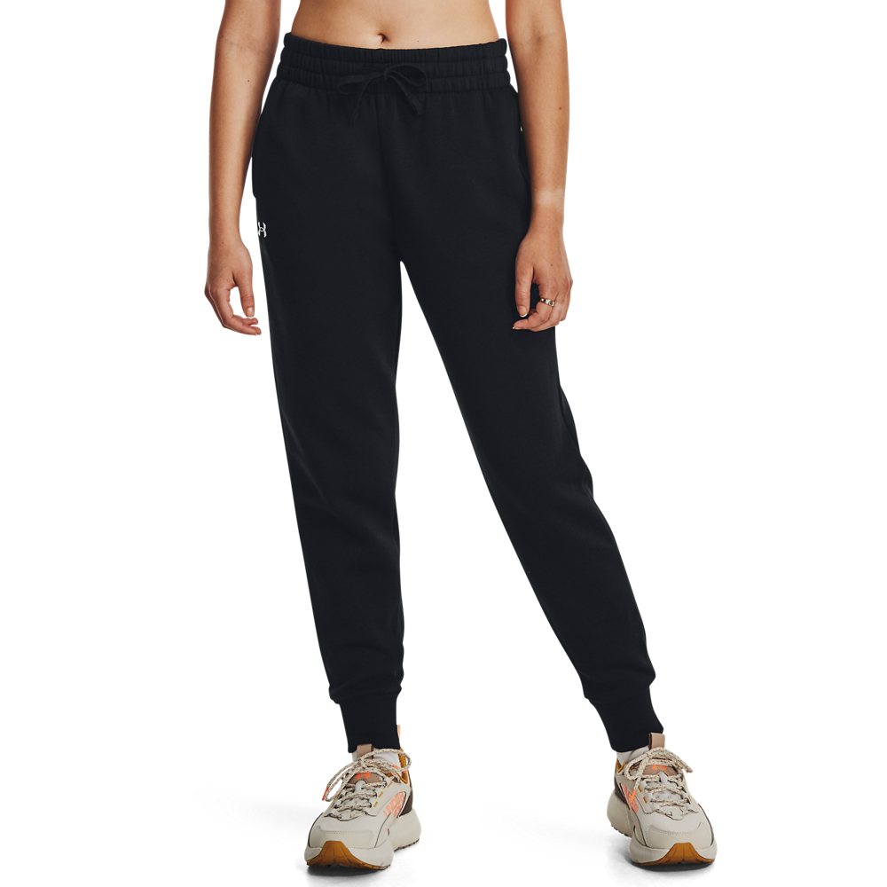 【UNDER ARMOUR】UA 女 Rival Fleece Jogger長褲 1379438-001