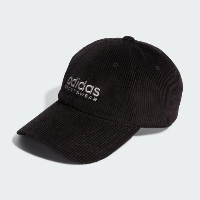 Adidas Low Dad Cap Cor [IB2664 棒球帽 帽子 運動 經典 休閒 燈芯絨 復古 黑