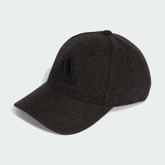 Adidas Bball C Varsity [IB2646 棒球帽 帽子 運動 經典 休閒 羊毛 日常 百搭 深灰