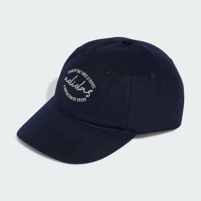 Adidas DAD CAP EMBR [IY7692 棒球帽 帽子 草寫 運動 休閒 遮陽 愛迪達 深藍