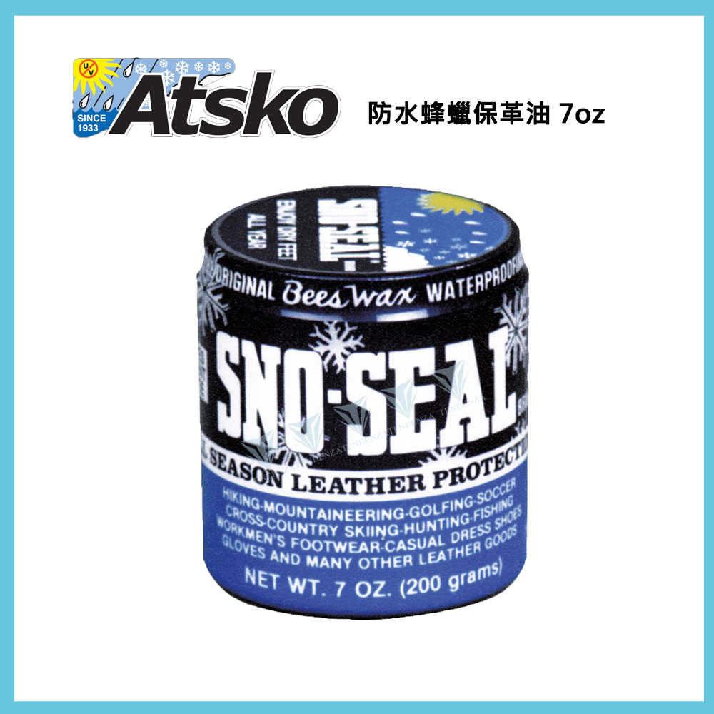 【Atsko】SNO-SEAL® 防水保革油(皮革保養) 7oz