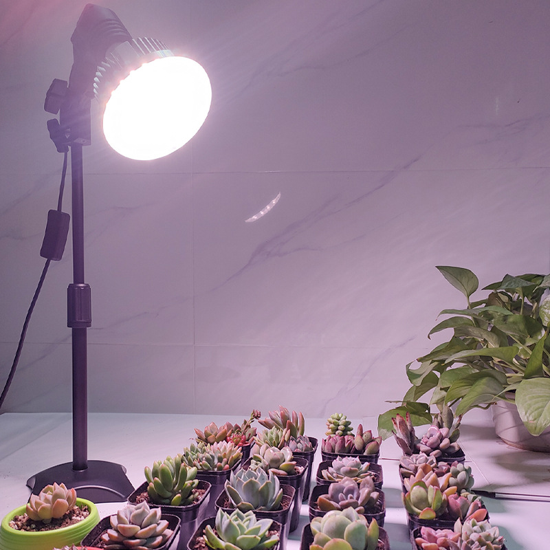 室內可伸縮多肉補光燈植物造景燈led伸縮全光譜生長燈植物燈