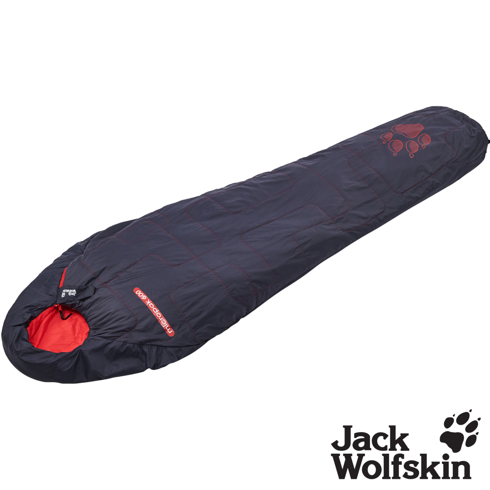【Jack wolfskin 飛狼】Micropak 600 超輕巧 新柔棉纖維睡袋 『舒適溫度：3 ~ 16°C』