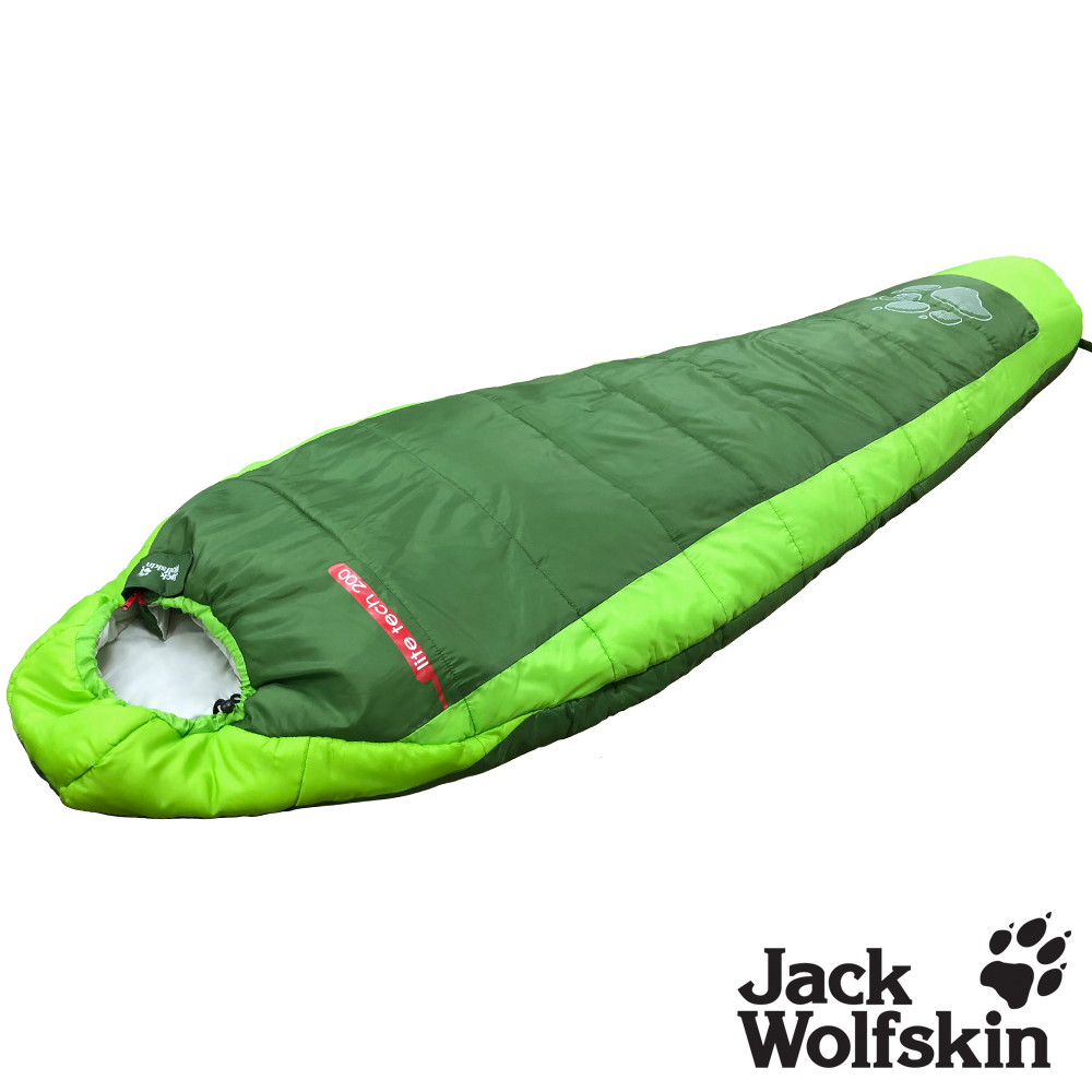 【Jack wolfskin 飛狼】Lite Tech 200 纖維睡袋『舒適溫度：-13 ~ 6°C』