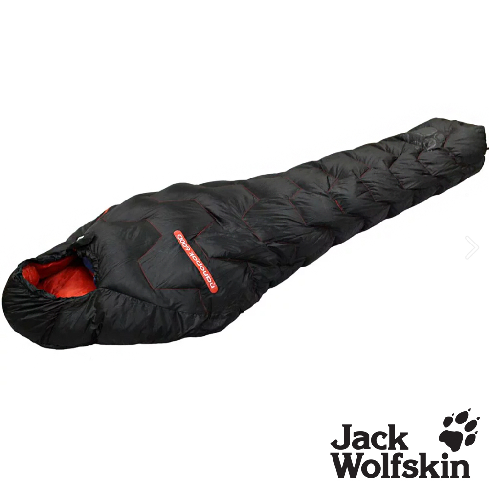 【Jack wolfskin 飛狼】Nanopak 600D 極輕迷你羽絨睡袋『舒適溫度：-15 ~ 5°C』
