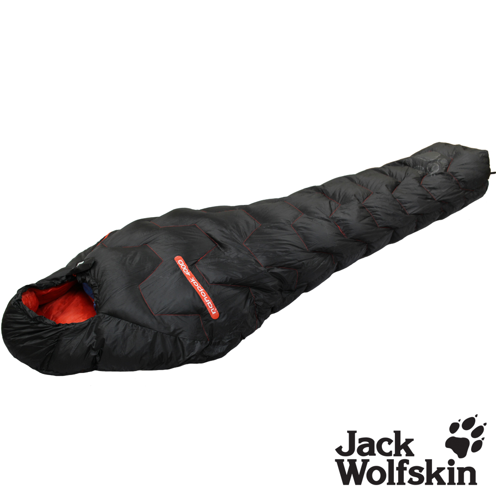 【Jack wolfskin 飛狼】Nanopak 400D 極輕迷你羽絨睡袋『舒適溫度：-6 ~ 11°C』