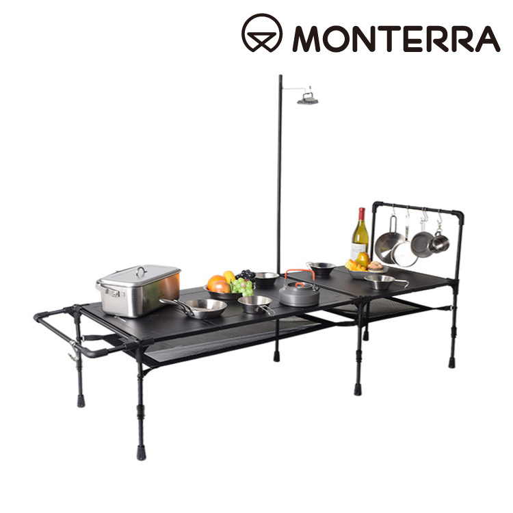 Monterra 輕量型折疊桌i-UM EX-Table / 黑色