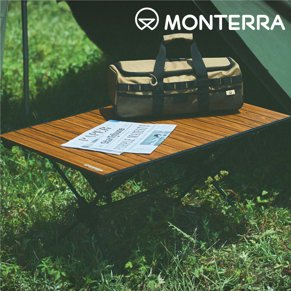 Monterra CVT2 Table 折疊露營桌 / 原木色