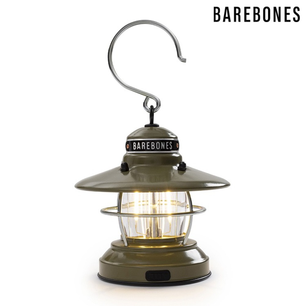 【Barebones】吊掛營燈 Edison Mini Lantern 橄欖綠 LIV-292