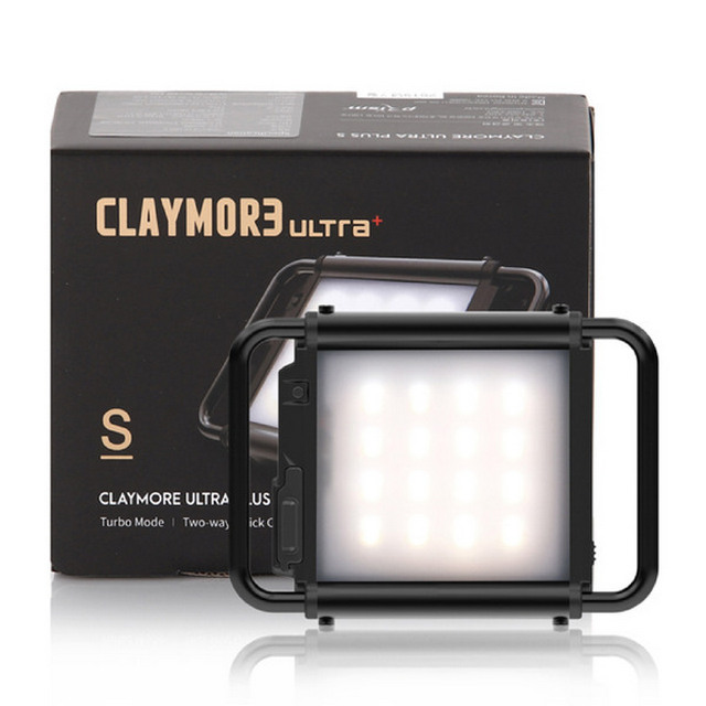 【CLAYMORE】Ultra 3.0 S LED 露營燈 黑 CLC-900