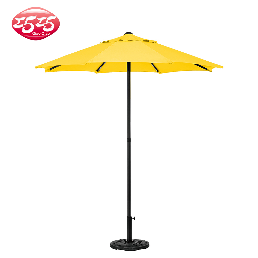 【巧巧】戶外摺疊傘 加厚款 6.5尺 黃