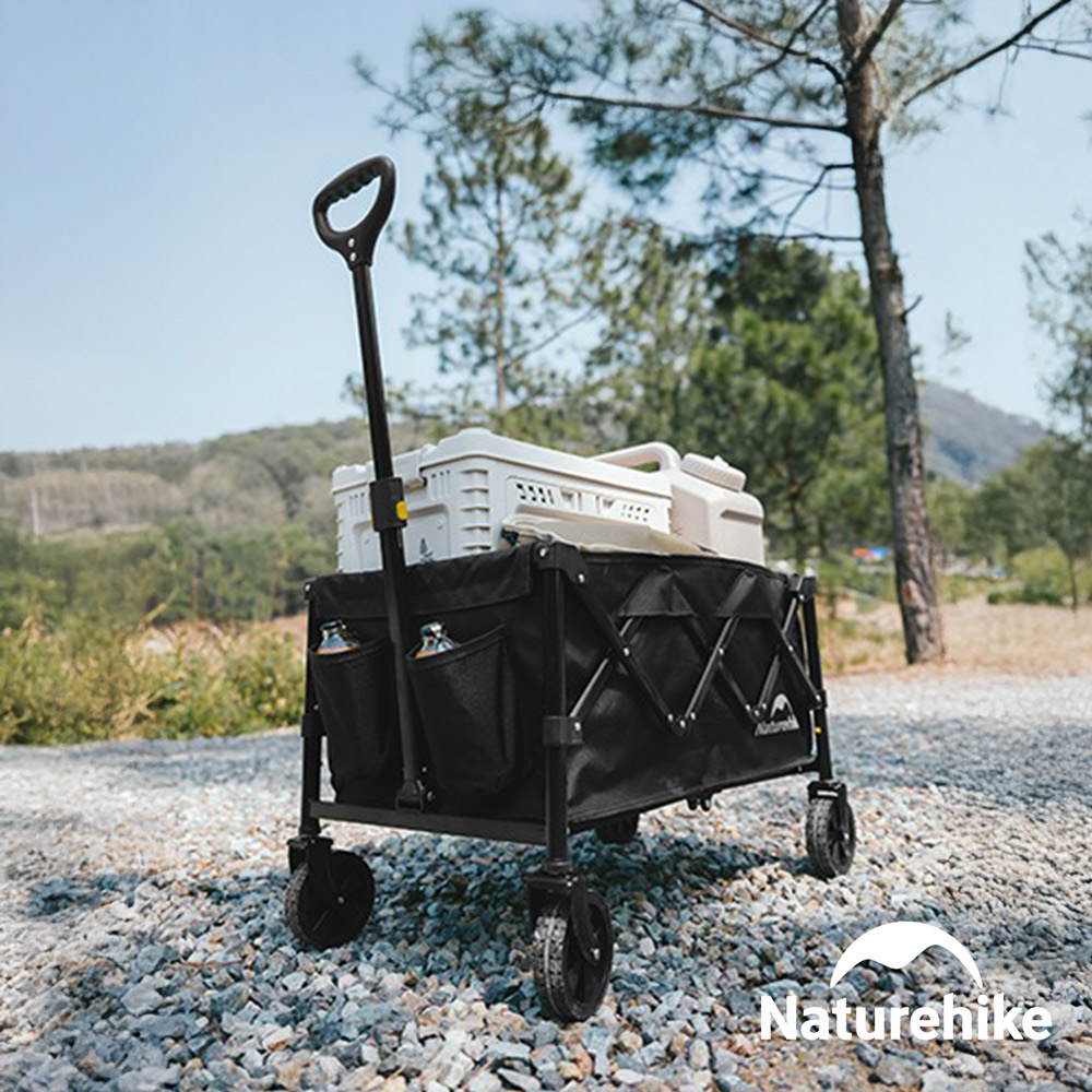 Naturehike 輕盈折疊手推車Mini 極夜黑 JJ014