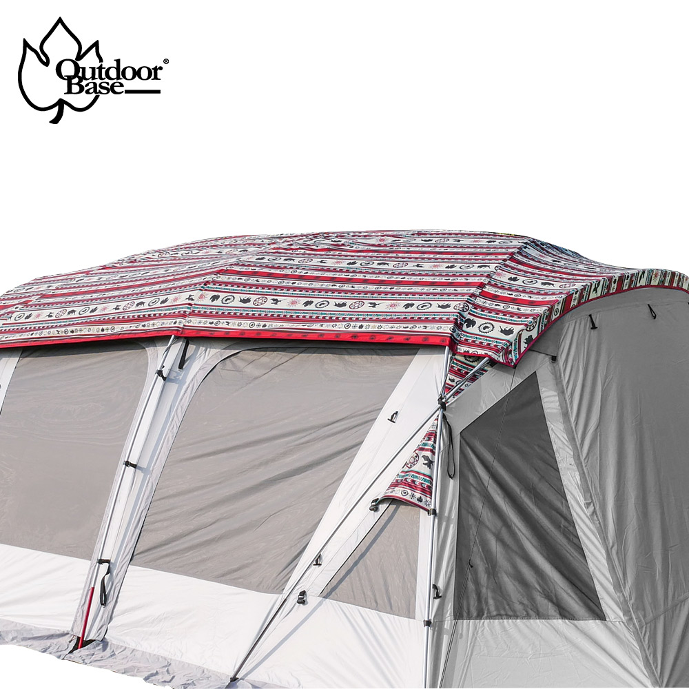 【Outdoorbase】彩繪天空帳4D帳篷專用頂布