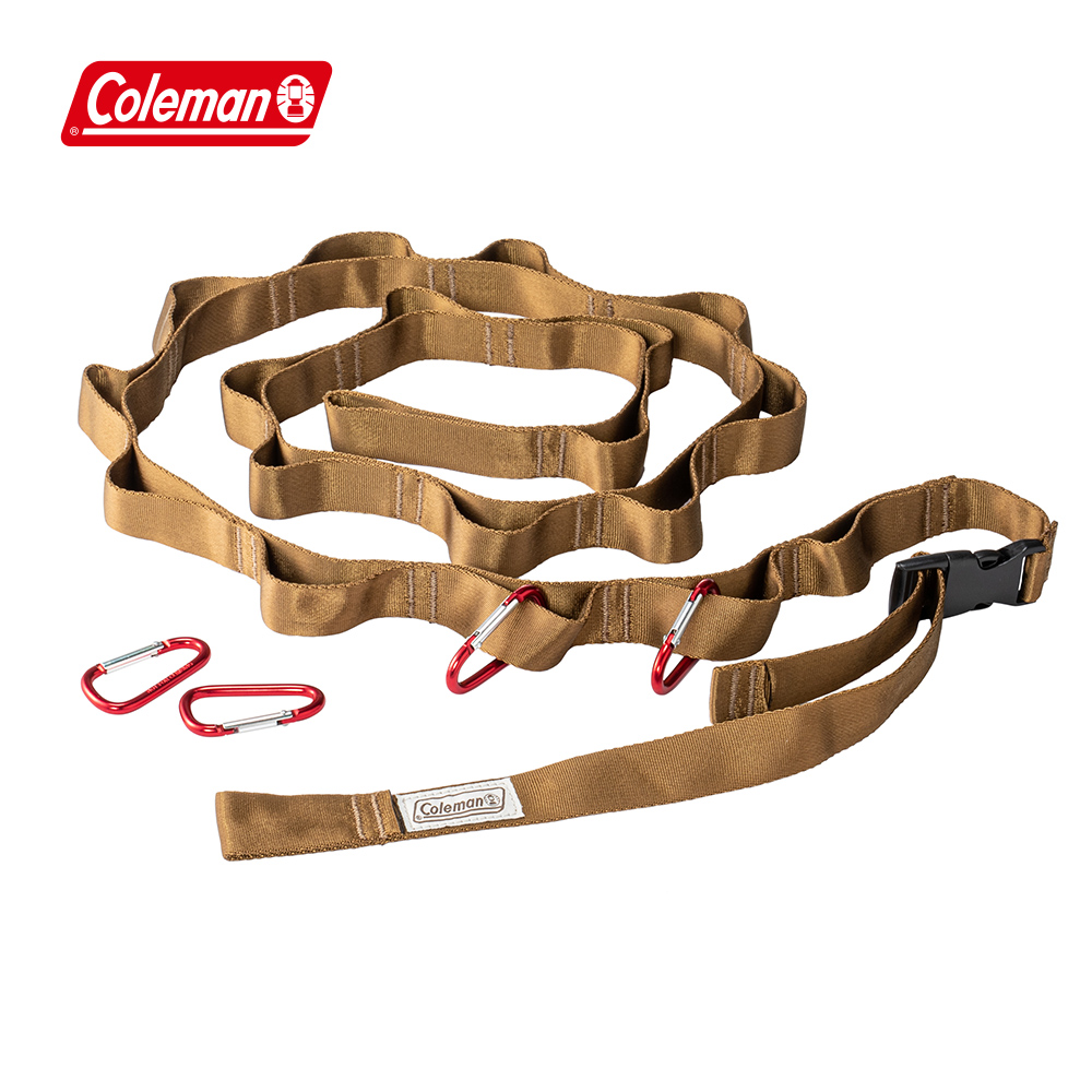 【Coleman】掛物織帶鏈 / 土狼棕 / CM-85815