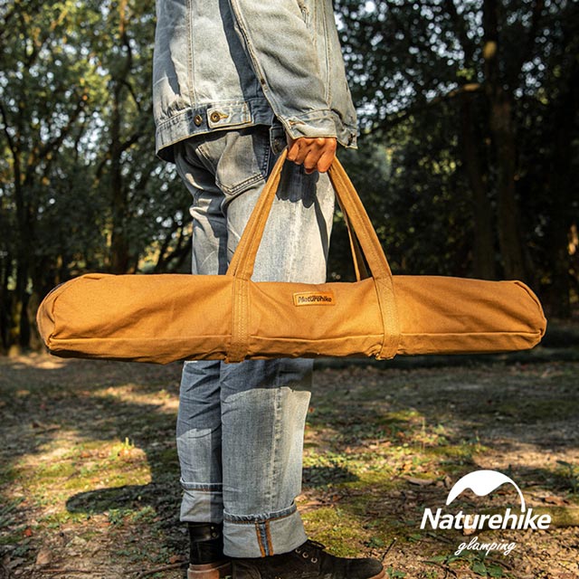Naturehike 超耐磨帆布手提式天幕桿收納袋 露營配件收納包(M)