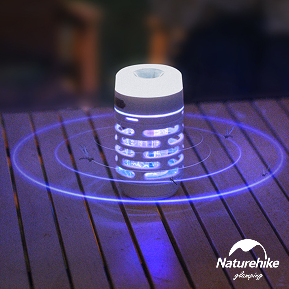 Naturehike 星掠充電式多功能照明捕蚊燈 森林綠 ZM005