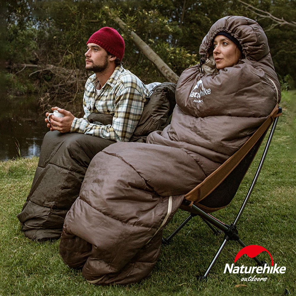 Naturehike U350全開式保暖睡袋 咖啡 MSD07