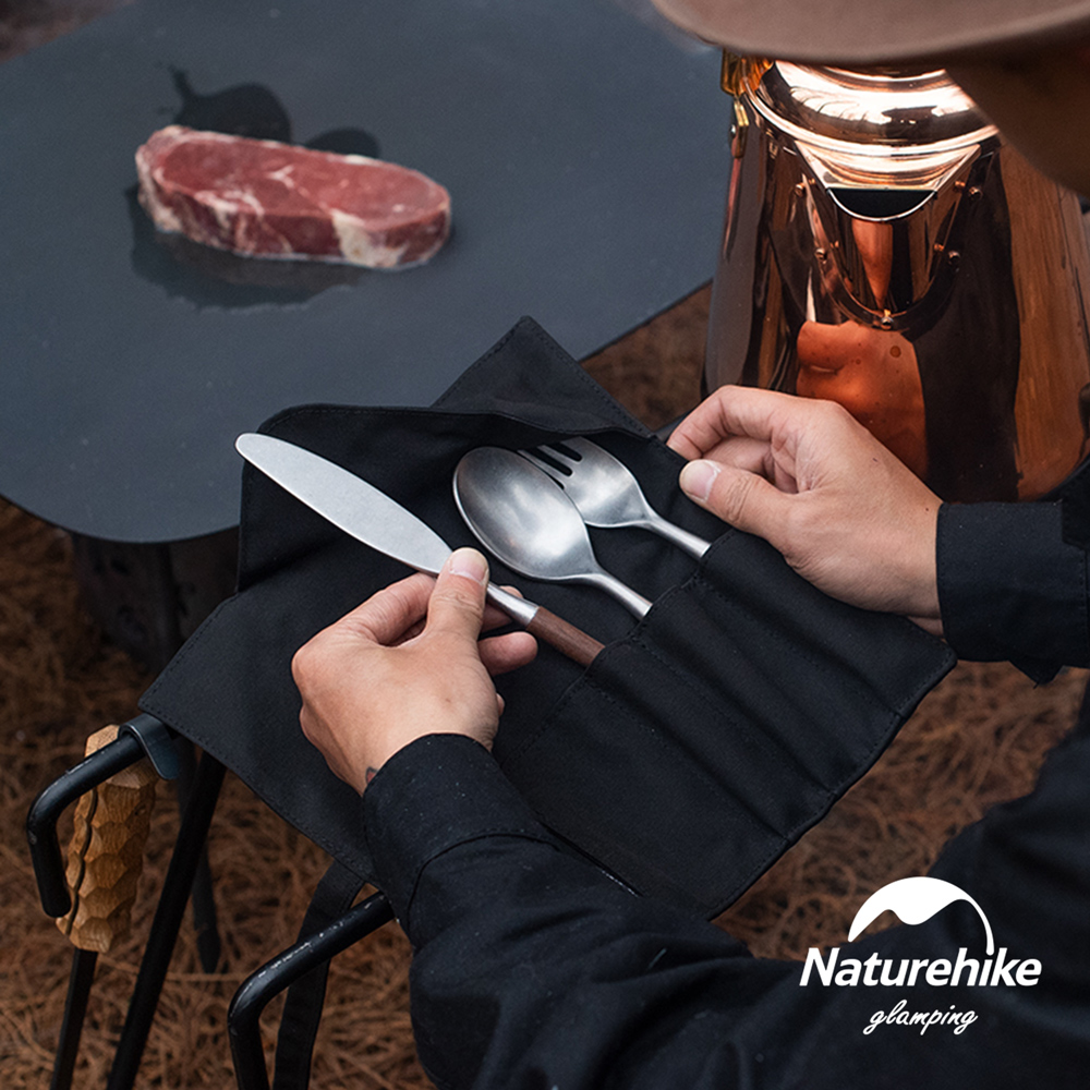 Naturehike 森野不鏽鋼木質餐具五件組 CJ014