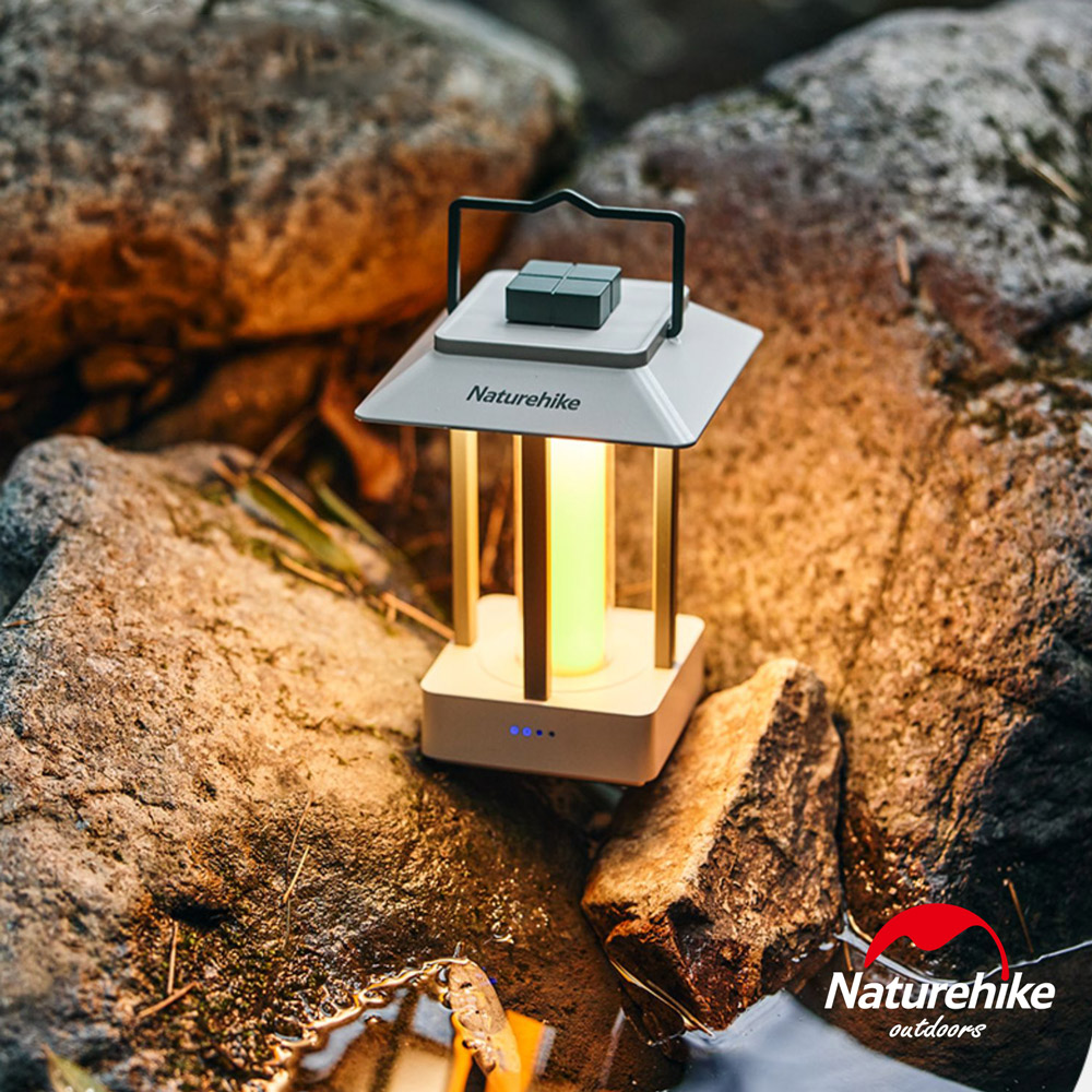 Naturehike 月閣夕陽LED氛圍露營燈 砂石綠 DQ009