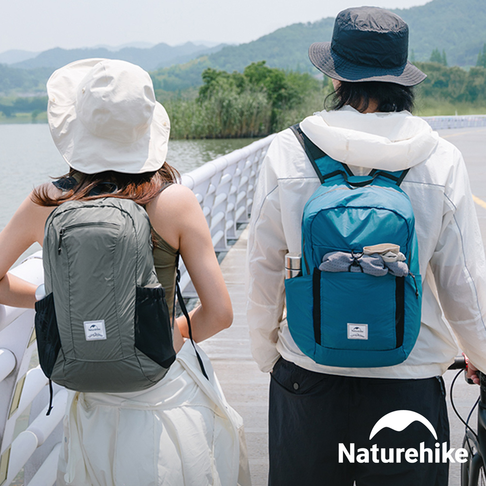 Naturehike 22L雲雁輕量防水摺疊後揹包 攻頂包 A017-B