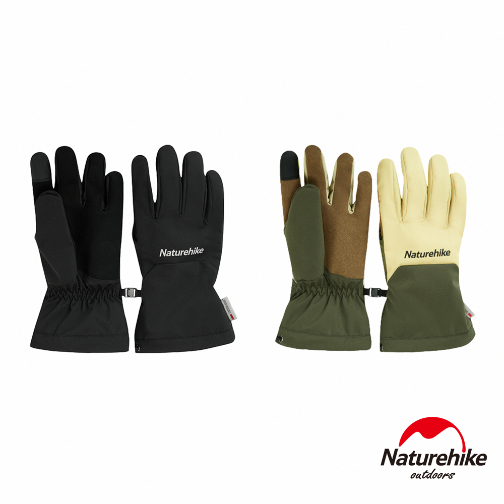 Naturehike 野途防風防水加厚保暖觸控手套 KA026