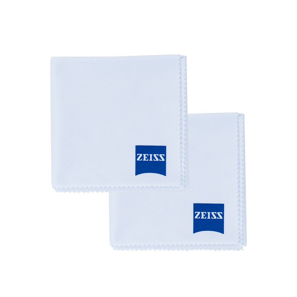 蔡司 ZEISS Microfiber Cloth 超細纖維拭鏡布(2入)