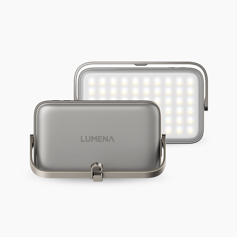 【N9】LUMENA PLUS2 行動電源照明LED燈 原野灰 N9 LUMENA PLUS2