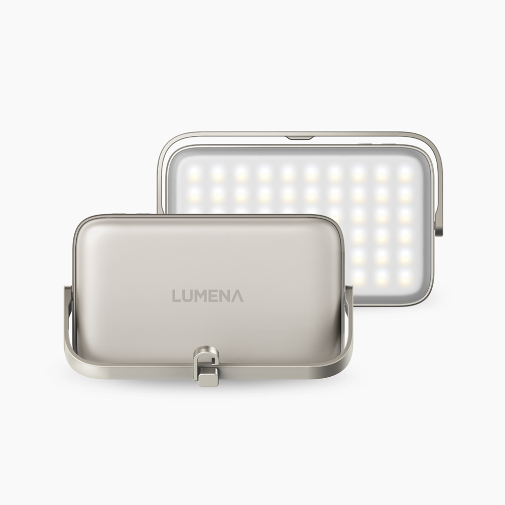 LUMENA PLUS2 行動電源照明LED燈 摩卡棕 N9 LUMENA PLUS2 象牙白