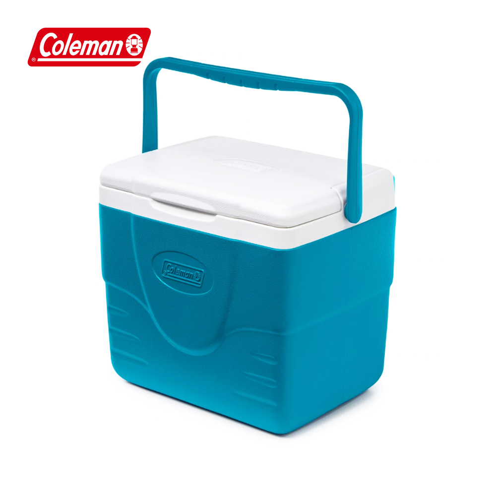 【Coleman】8.5L CHILLER海洋藍手提冰箱 / CM-60823(手提冰桶 戶外冰桶 保冷箱)