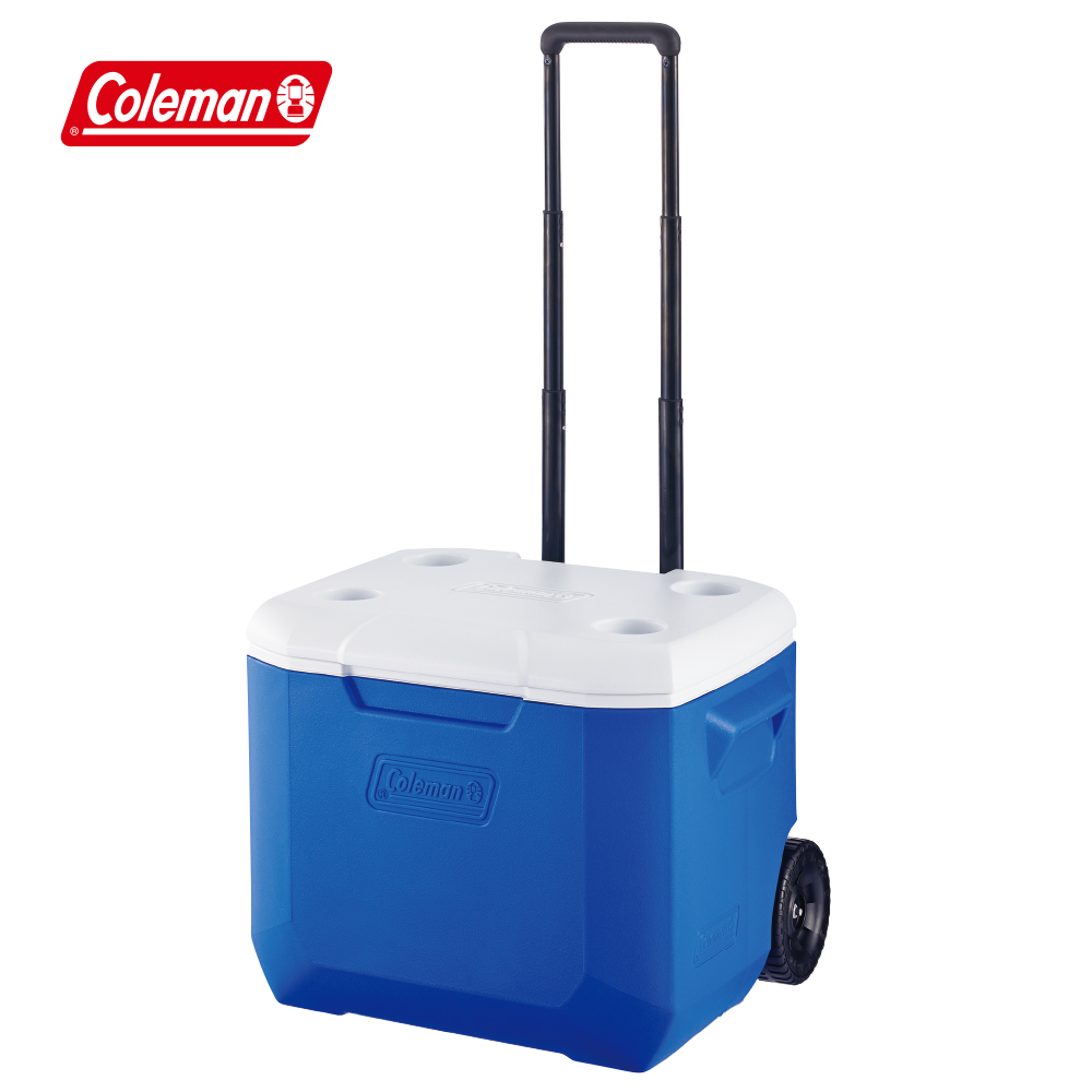 【Coleman】56L拖輪冰箱 / 海洋藍 / CM-27863M000