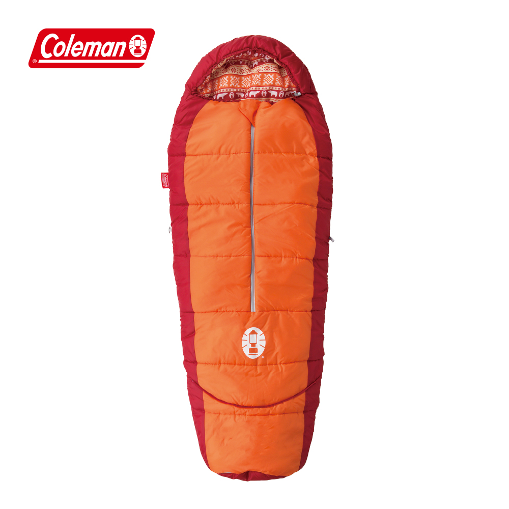 【Coleman】兒童可調式睡袋 / C4 / 橘色 / CM-27271M000
