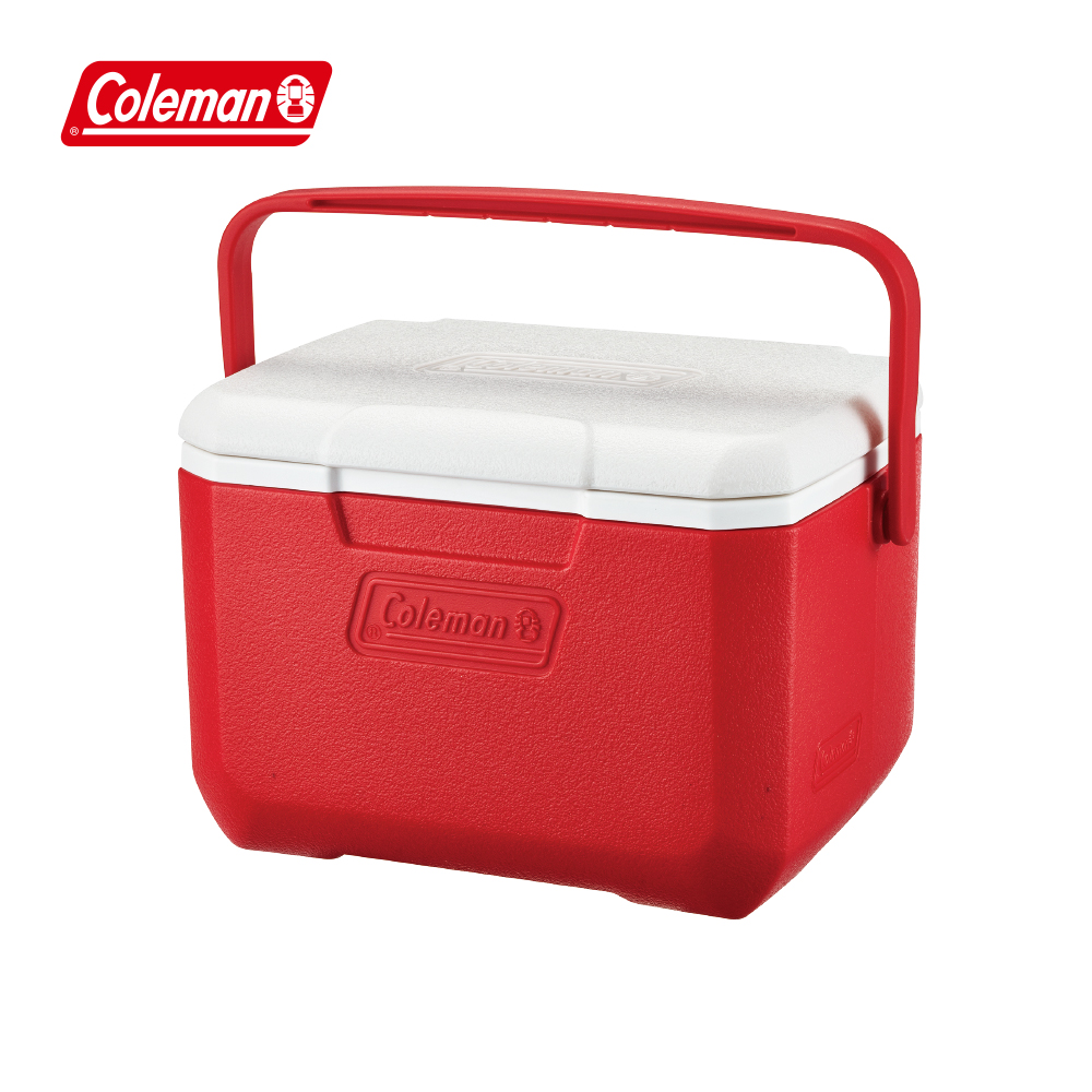 【Coleman】TAKE 6冰箱 / 美利紅 / CM-33010(手提冰桶 戶外冰桶 保冷箱)