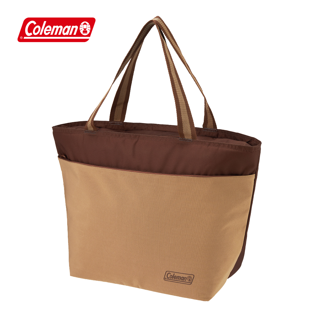 【Coleman】25L保冷手提袋 / 胡桃黃 / CM-38950(保冷袋 保冰袋 保鮮袋)