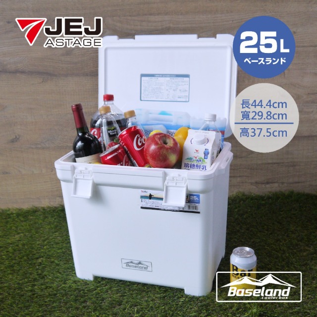 BASELAND 日本製 專業保溫冰桶 25L / 白色