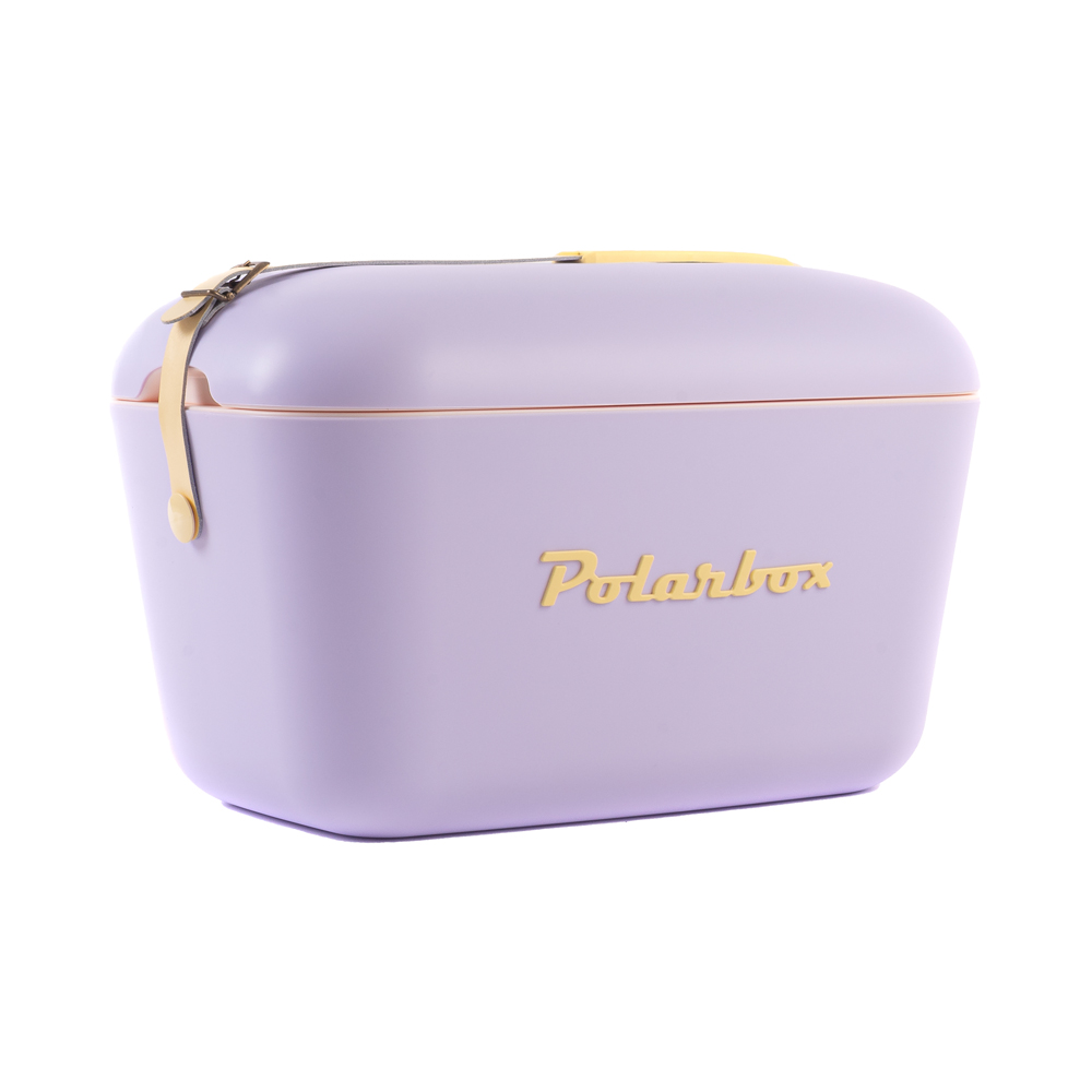 西班牙 Polarbox 20L流行時尚網美愛用多功能攜帶式露營野餐保冰盒-瓦倫西亞夢幻紫