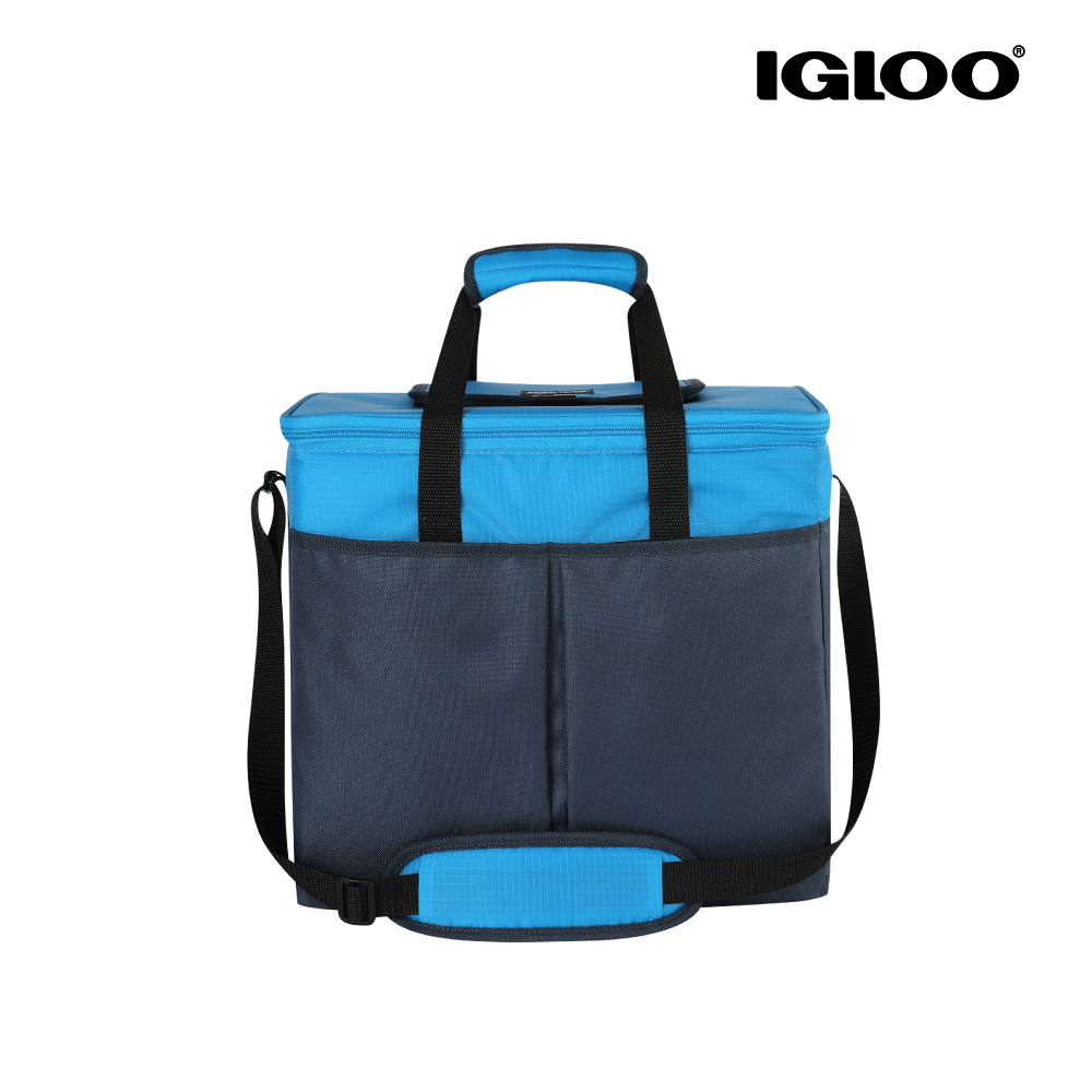 IGLOO 軟式保冷包 66192 COLLAPSE & COOL 36-藍