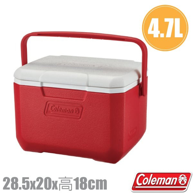 【Coleman】TAKE 6 高效能行動冰箱.保冷保冰箱.冰筒.冰桶 CM-33010 美利紅