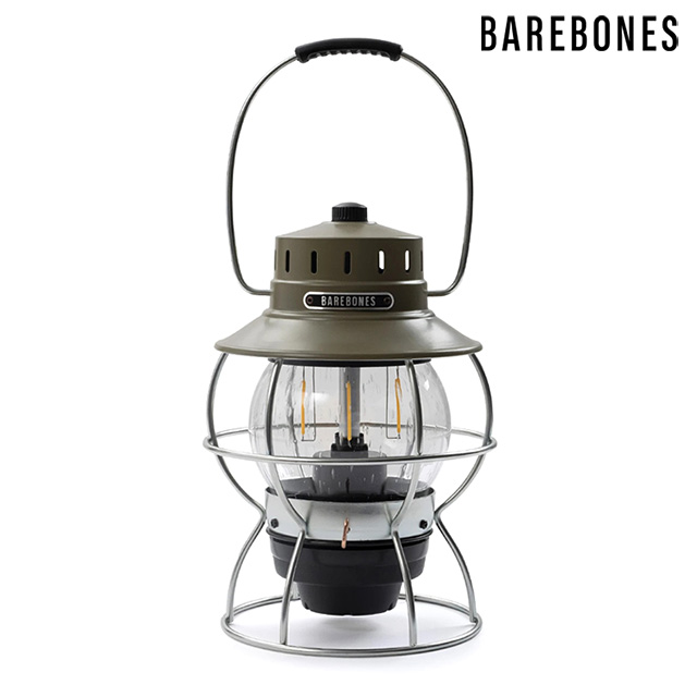 Barebones LIV-281 手提鐵路復古營燈 Railroad Lantern 橄欖綠
